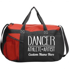 Custom Name Teen Dance Class Bag