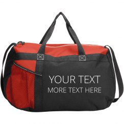 Add Custom Text To This Duffel