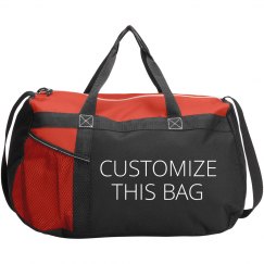 Customizable Text & Art Duffel Bags