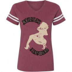 Ladies Relaxed Fit Vintage Sports Tee