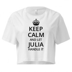 Ladies Festival Cali Crop Top Tee