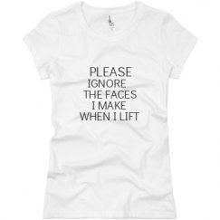 Ladies Slim Fit Basic Promo Jersey Tee