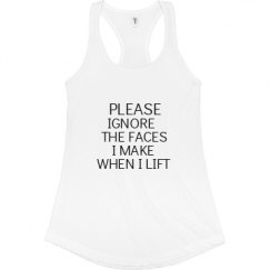 Ladies Slim Fit Racerback Tank Top