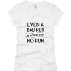 Ladies Slim Fit Basic Promo Jersey Tee