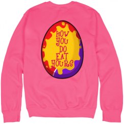 Unisex Neon Crewneck Sweatshirt