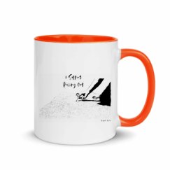11oz Ceramic Mug with Color Inside