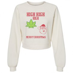 Women's Raglan Pullover Fleece