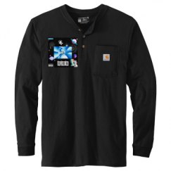 Unisex Carhartt Long Sleeve Henley Tee