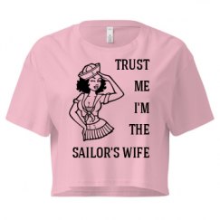 Ladies Festival Cali Crop Top Tee