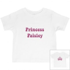 Princess Paisley T Shirt