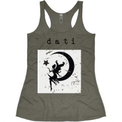 Ladies Slim Fit Super Soft Racerback Triblend Tank