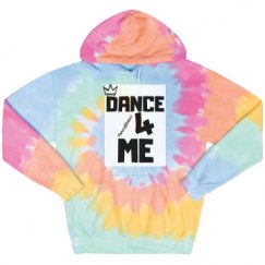 Unisex Tie-Dye Fleece Hoodie