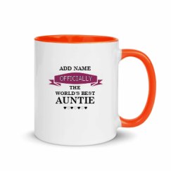 11oz Ceramic Mug with Color Inside