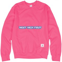 Unisex Neon Crewneck Sweatshirt