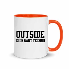 11oz Ceramic Mug with Color Inside