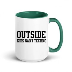 15oz Ceramic Mug with Color Inside