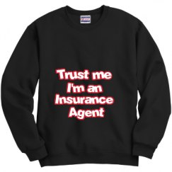 Unisex Film and Foil Crewneck Sweatshirt