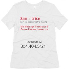 Ladies Relaxed Fit Super Soft Triblend Tee