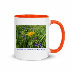 11oz Ceramic Mug with Color Inside