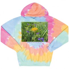 Unisex Tie-Dye Fleece Hoodie