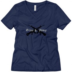 Guns & Army: Original Tee/Grunge Female