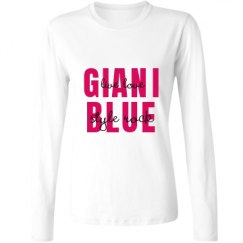 Ladies Relaxed Fit Basic Long Sleeve Tee