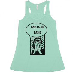 Ladies Flowy Racerback Tank