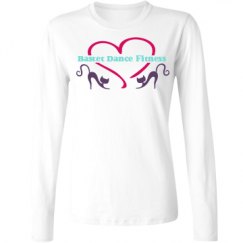 Ladies Relaxed Fit Basic Long Sleeve Tee