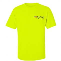  Unisex Ultra Cotton Safety Neon Crewneck Tee