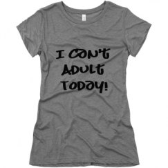 Ladies Slim Fit Super Soft Triblend Tee