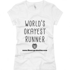 Ladies Slim Fit Basic Promo Jersey Tee