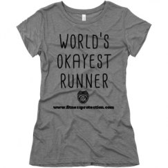 Ladies Slim Fit Super Soft Triblend Tee