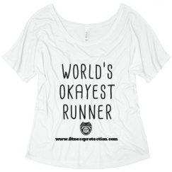 Ladies Flowy Slouchy Tee