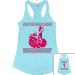 DONDIFITNESS LADIES SLIM FIT TANK TOP