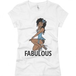 Ladies Slim Fit Basic Promo Jersey Tee