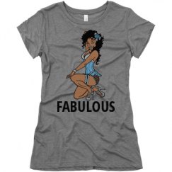Ladies Slim Fit Super Soft Triblend Tee