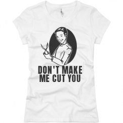 Ladies Slim Fit Basic Promo Jersey Tee