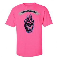 Unisex Ultra Cotton Safety Neon Crewneck Tee