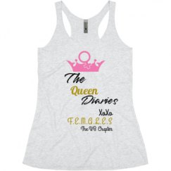 Ladies Slim Fit Super Soft Racerback Triblend Tank