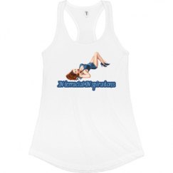 Ladies Slim Fit Racerback Tank Top