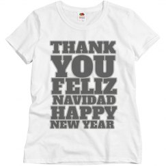Happy new year Felix navidad thank you