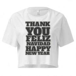 Ladies Festival Cali Crop Top Tee