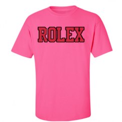 Unisex Ultra Cotton Safety Neon Crewneck Tee