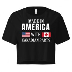 Ladies Festival Cali Crop Top Tee