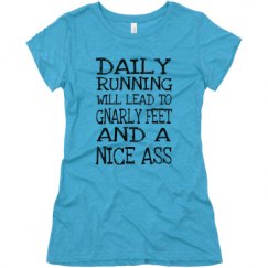 Ladies Slim Fit Super Soft Triblend Tee