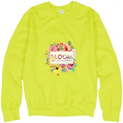 Unisex Neon Crewneck Sweatshirt