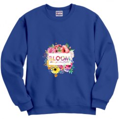Unisex Film and Foil Crewneck Sweatshirt