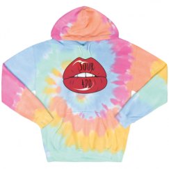 Unisex Tie-Dye Fleece Hoodie
