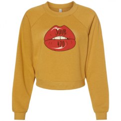 Women's Raglan Pullover Fleece