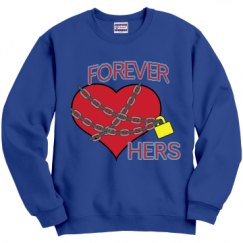 Unisex Film and Foil Crewneck Sweatshirt